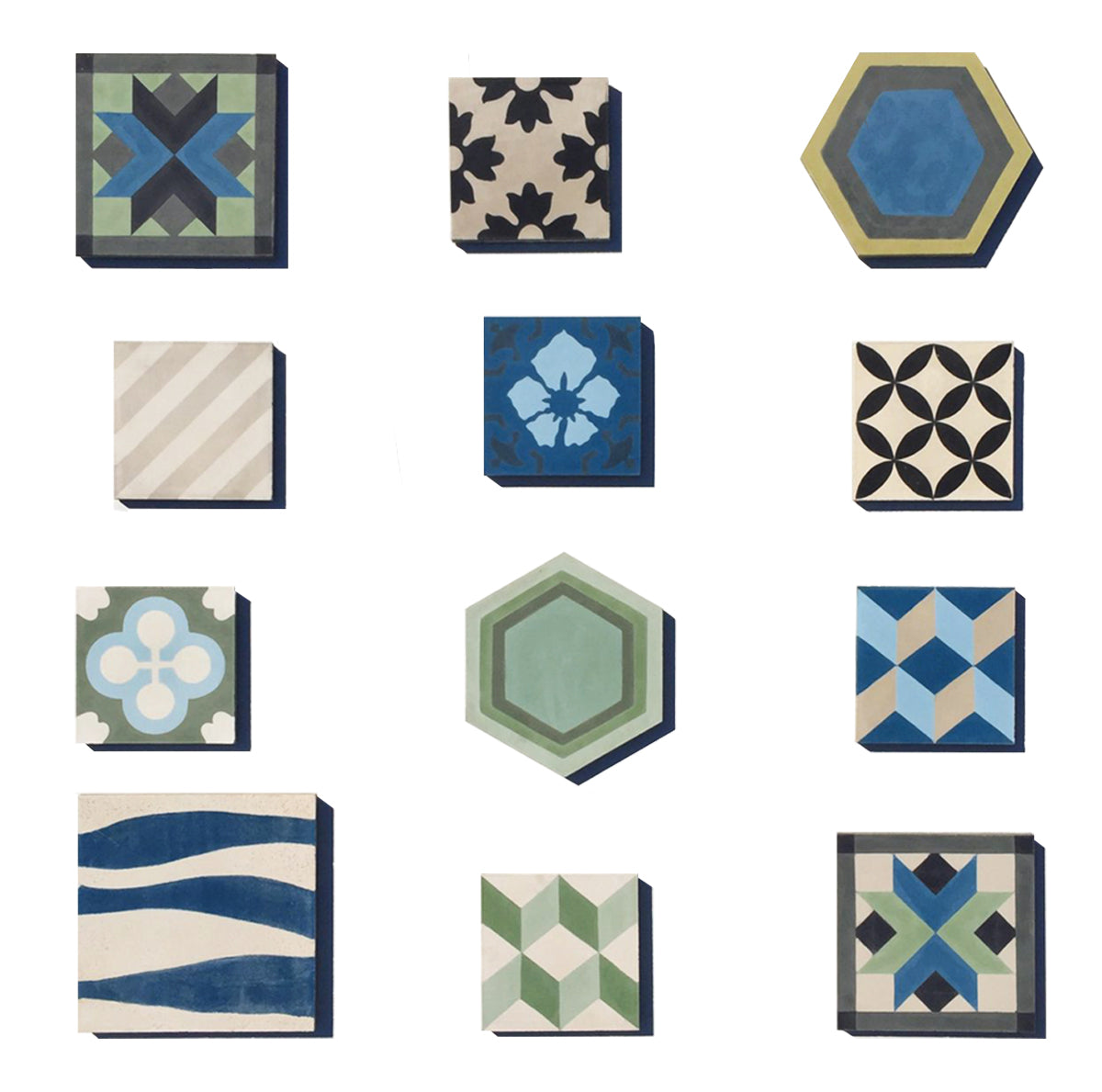 HUGUET patterns | David & Goliath - Handmade tiles