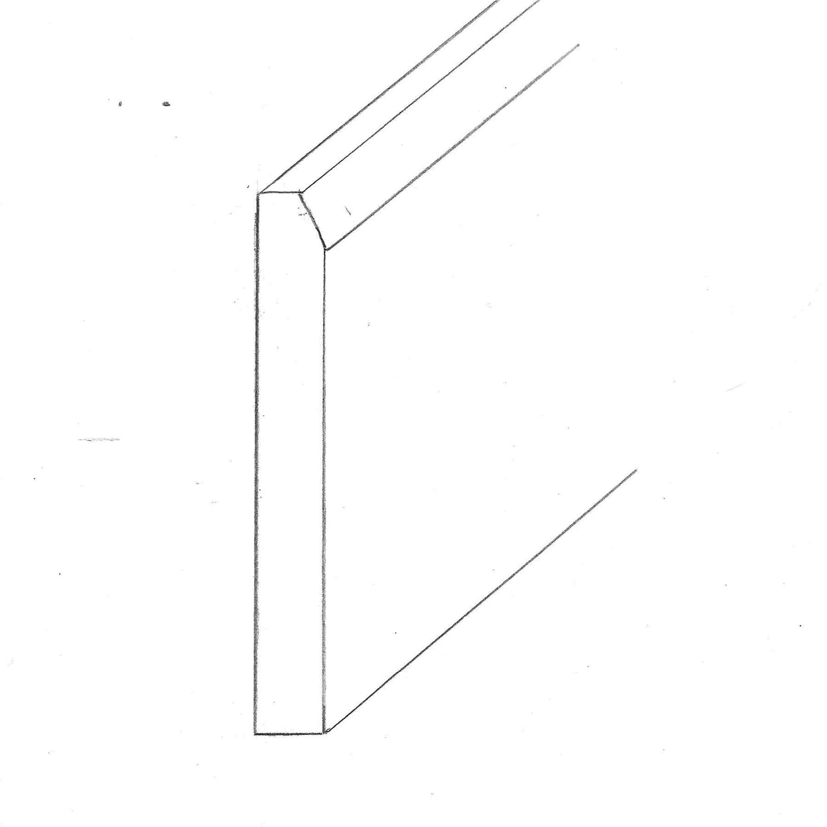 cementtile carreau ciment PLINTHE C9 Capri Bleu PL20X10 /C9