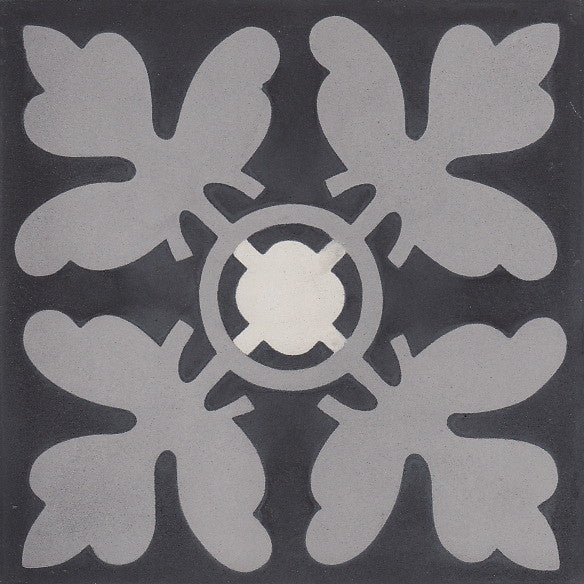 cementtile carreau ciment Abel steelgrey 20x20 /C1 C2 C3