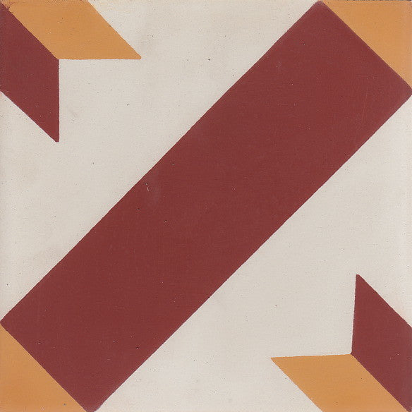 cementtile carreau ciment William yellow 20x20 /C1 C4 C5