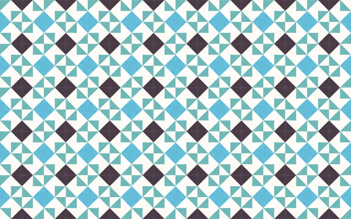 Prosper Blue Black 20x20