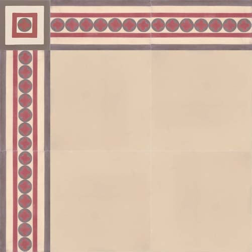 Achiel taupe Frise 20x10