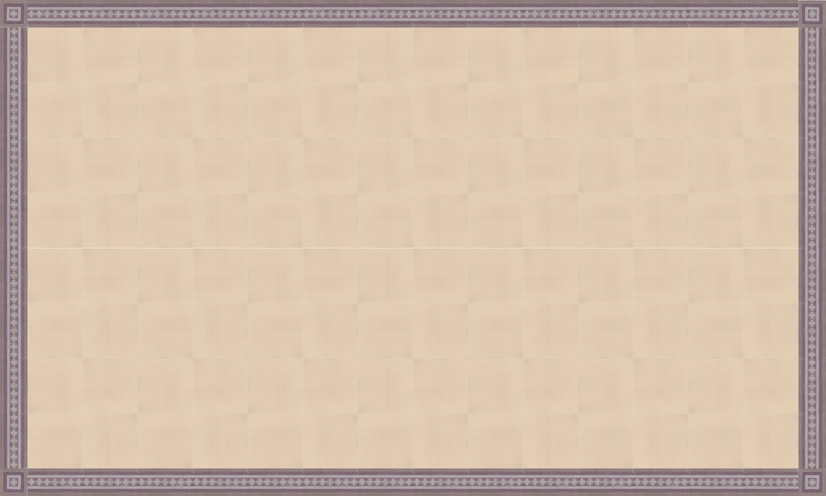 Achiel aubergine Frise 20x10
