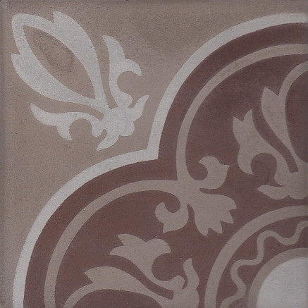 cementtile carreau ciment Ulysse Taupe 15x15 /C2 C19 C609