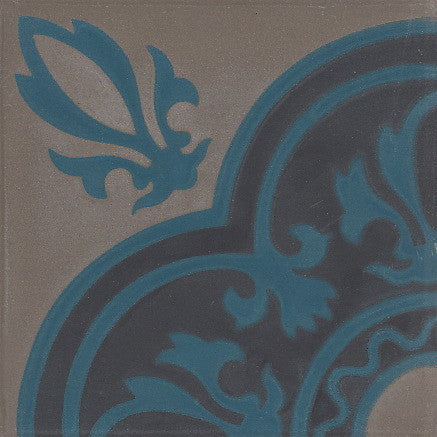 cementtile carreau ciment Ulysse bleu 15x15 /C3 C14 C609