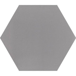 cementtile carreau ciment UNI C2 Steelgrey  HEX20 /C2
