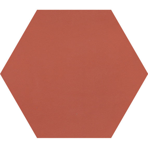 cementtile carreau ciment UNI C11 Terracotta HEX15 /C11